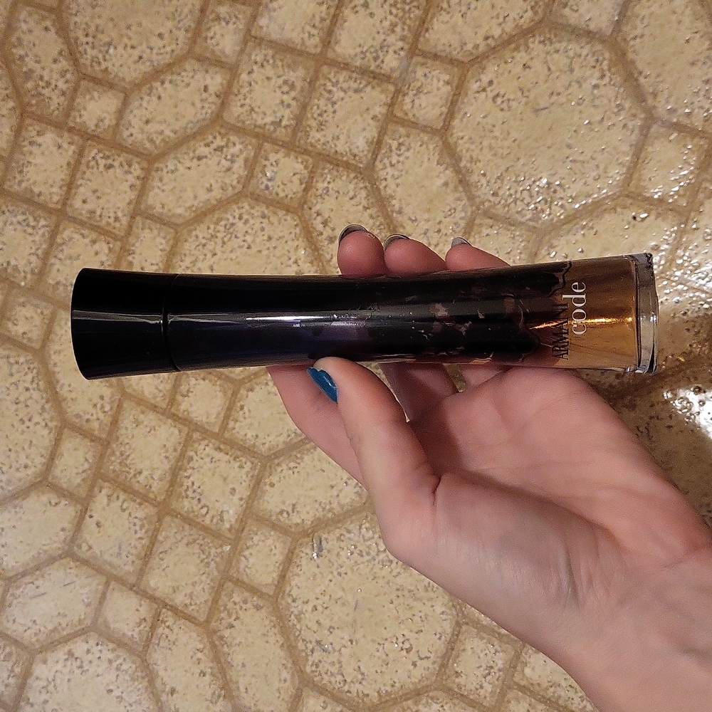 Half full Armani Code perfume